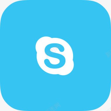 平skype平社会图标图标
