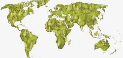 绿色陆地地图素材