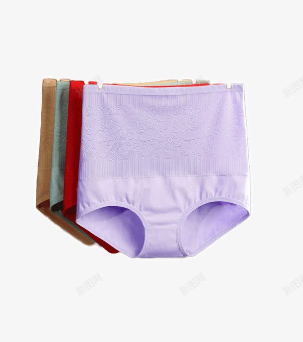 平角内裤png免抠素材_88icon https://88icon.com 产品实物 内裤 粉紫 红色