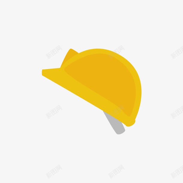 黄色的安全帽png免抠素材_88icon https://88icon.com 安全帽 日用 灰色 矢量安全帽 黄色