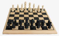 黑白国际象棋赛事素材