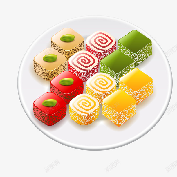 手绘美味蛋糕点心矢量图eps免抠素材_88icon https://88icon.com 免扣Png 创意 卡通 彩色 手绘 时尚 点心 甜心 矢量图