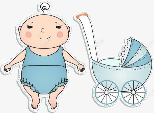 婴儿推车png免抠素材_88icon https://88icon.com png 婴儿 婴儿推车 推车