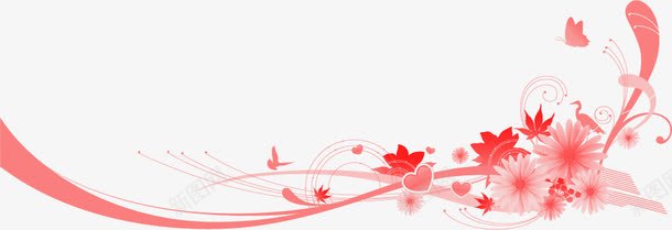 创意合成手绘红色的花卉纹理png免抠素材_88icon https://88icon.com 创意 合成 红色 纹理 花卉