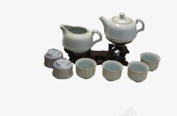 中国风茶具茶壶茶杯素材