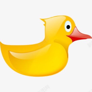 小鸭子广泛的社会Icons图标图标
