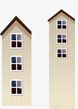 房子矢量图素材