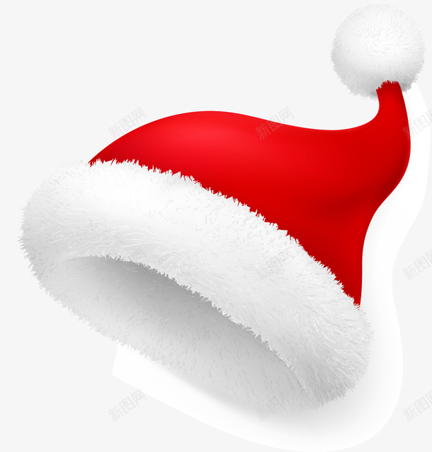 圣诞节红色圣诞帽png免抠素材_88icon https://88icon.com 冬季圣诞帽 圣诞节帽子 温暖帽子 白色毛球 红色圣诞帽 红色帽子