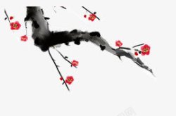 中国画梅花素材