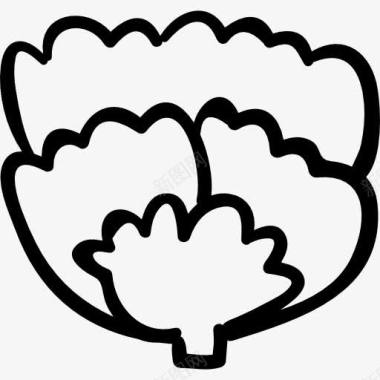 马马菜莴苣菜图标图标