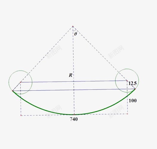 数学圆弧形png免抠素材_88icon https://88icon.com 圆弧 圆弧形 弧形 扇形