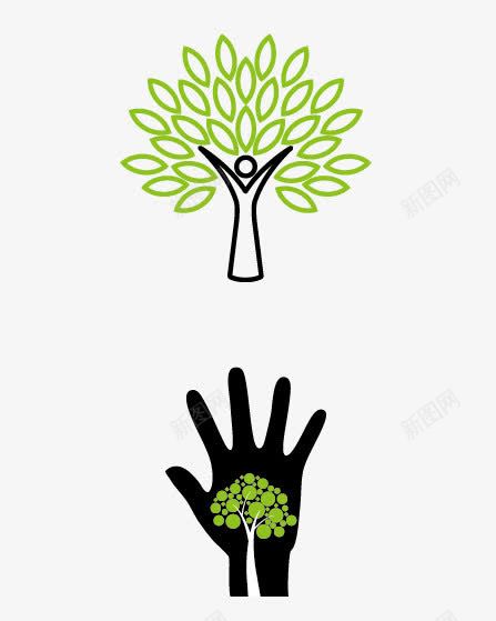 树叶矢量图ai免抠素材_88icon https://88icon.com 形态 手掌 树叶 矢量图