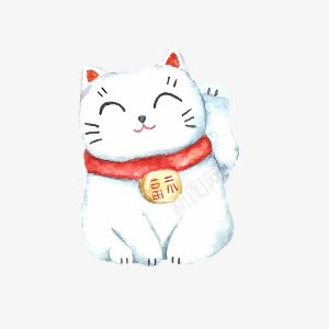 卡通招财猫png免抠素材_88icon https://88icon.com 卡通 招财猫 装饰