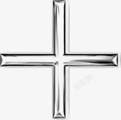 金属十字架素材