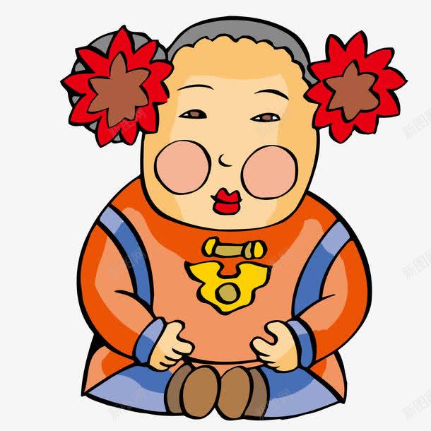 戴花的古代女人png免抠素材_88icon https://88icon.com 古代 古装 头上戴花 女人 戴花