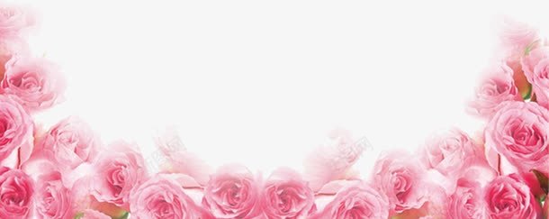 粉色浪漫唯美玫瑰边框png免抠素材_88icon https://88icon.com 浪漫 玫瑰 粉色 边框