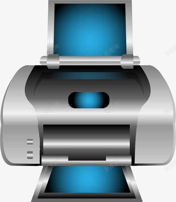 电器打印机矢量图ai免抠素材_88icon https://88icon.com 打印机 电器 矢量图