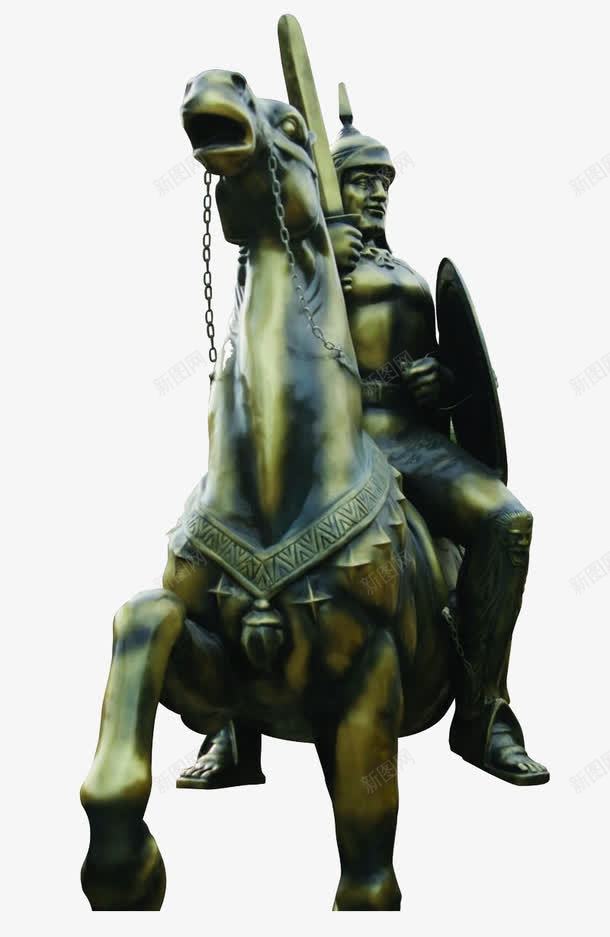 古代将军骑马雕塑png免抠素材_88icon https://88icon.com 古代 将军 雕塑 骑马