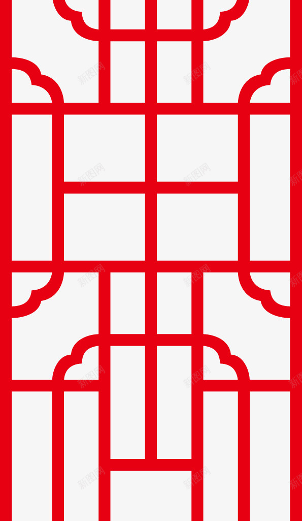 屏风装饰png免抠素材_88icon https://88icon.com 中国风 中式风格 屏风装饰