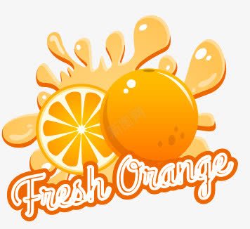 桔子png免抠素材_88icon https://88icon.com Fresh orange 字体 桔子 艺术字