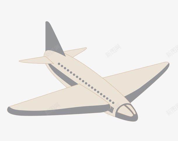 白色的卡通飞机png免抠素材_88icon https://88icon.com png 卡通手绘 白色 素材 飞机 飞机卡通