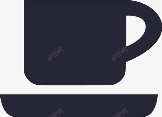 茶杯矢量图图标图标