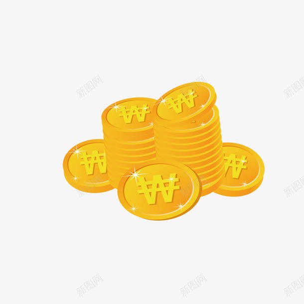 金色卡通金币图形png免抠素材_88icon https://88icon.com 卡通 卡通金币 图形 金币 金币卡通 金色