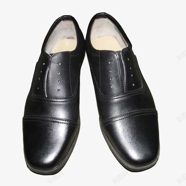 黑色男士系带皮鞋png免抠素材_88icon https://88icon.com 产品实物 男鞋 皮鞋 系带 黑色