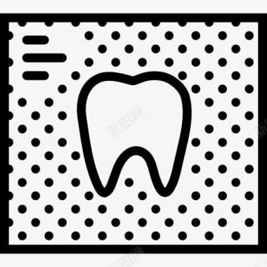 牙科器材X射线图标图标