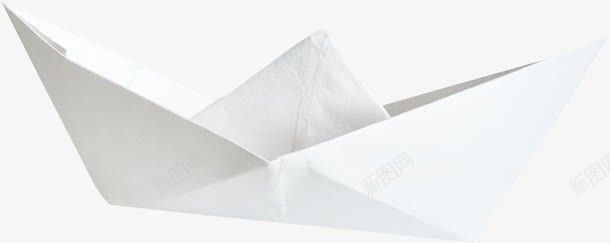白色漂亮纸船png免抠素材_88icon https://88icon.com 漂亮纸船 白色纸船 纸船