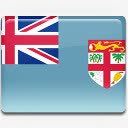 fiji斐济国旗国国家标志图标高清图片