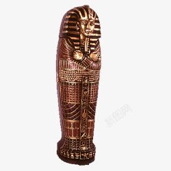 古埃及风格木乃伊外壳素材