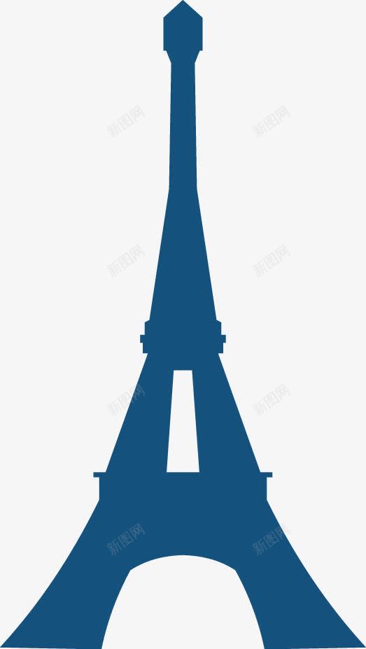 PPT创意旅游巴黎铁塔png免抠素材_88icon https://88icon.com 巴黎 旅游 设计 铁塔