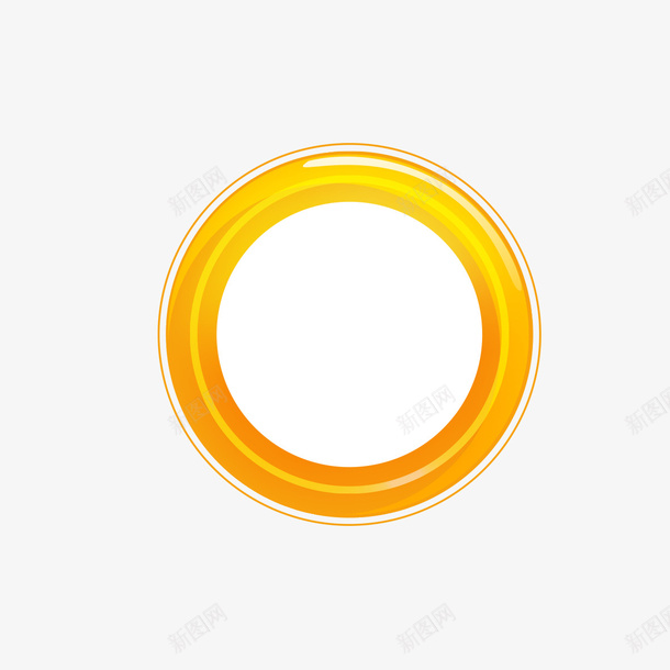 黄色圆圈背景png免抠素材_88icon https://88icon.com 圆圈 背景装饰 黄色 黄色圆圈