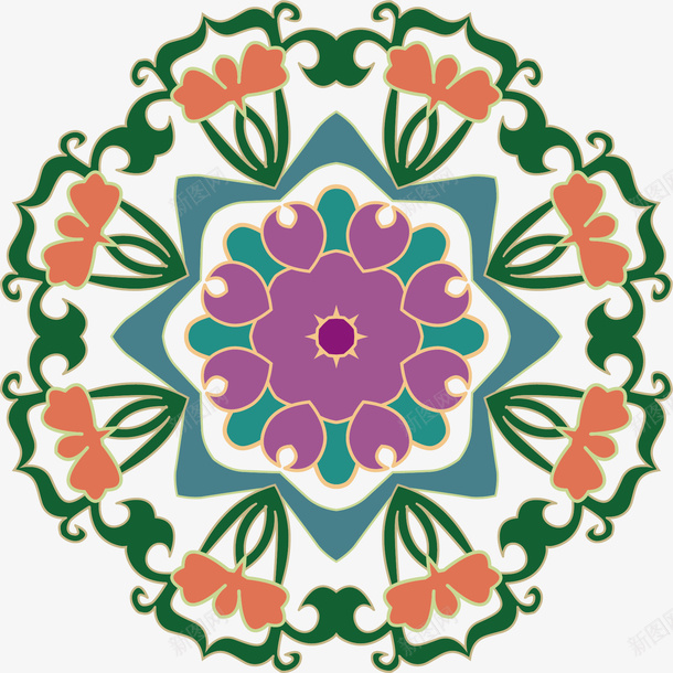 艺术圆形花纹装饰图案矢量图ai免抠素材_88icon https://88icon.com 图案 艺术圆形 艺术圆形花纹装饰图案 花纹 装饰 矢量图