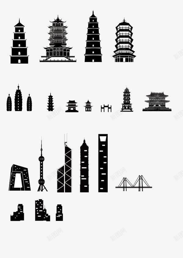 建筑png免抠素材_88icon https://88icon.com 建筑效果图名筑