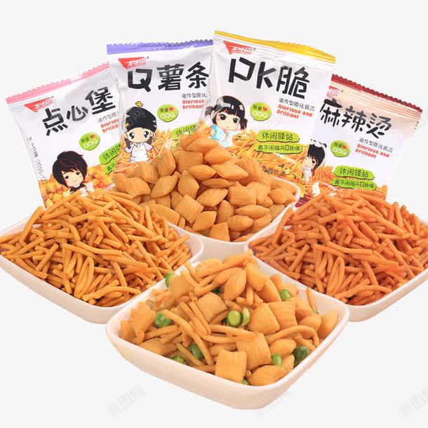 各类油炸零食png免抠素材_88icon https://88icon.com 产品实物 小吃 零嘴