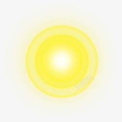 明亮的日光黄色明亮卡通圆形日光高清图片
