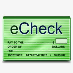 检查E电子支票信用卡素材