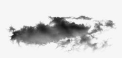 乌云透明烟雾云朵装饰素材