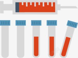 卡通医疗注射器素材