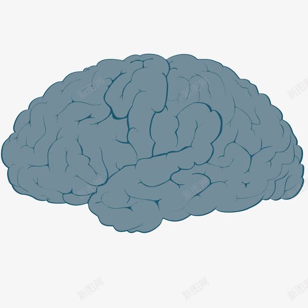 最强大脑蓝色脑袋细胞png免抠素材_88icon https://88icon.com 大脑 最强 最强大脑 细胞 脑袋 蓝色