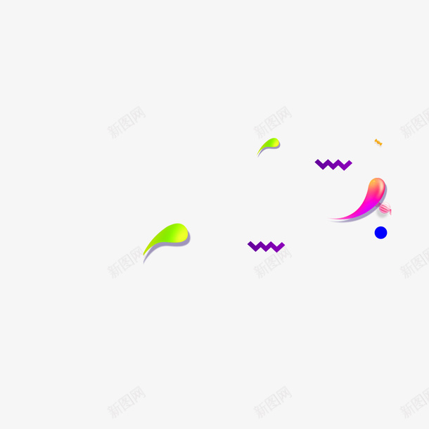 漂浮彩色png免抠素材_88icon https://88icon.com 多样化 彩色 漂浮 电商 素材