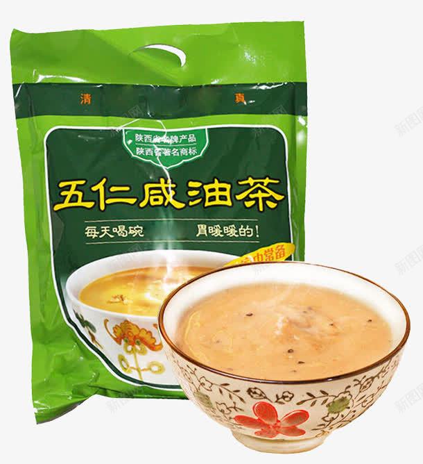 五仁咸油茶png免抠素材_88icon https://88icon.com 五仁 产品实物 冲泡 油茶 清真 美食