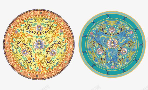 仿古瓷传统花纹盘子png免抠素材_88icon https://88icon.com 中国风 传统 传统花纹 盘子 精美盘子