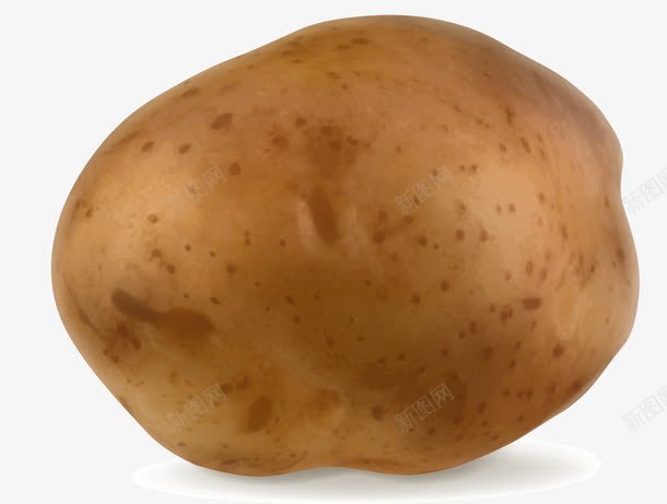 咖啡色简约马铃薯png免抠素材_88icon https://88icon.com 咖啡色马铃薯 土豆 装饰图案 食品 食材 食物 餐饮