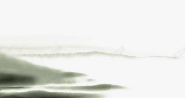 水墨如画png免抠素材_88icon https://88icon.com 中国风 古风 山 水墨