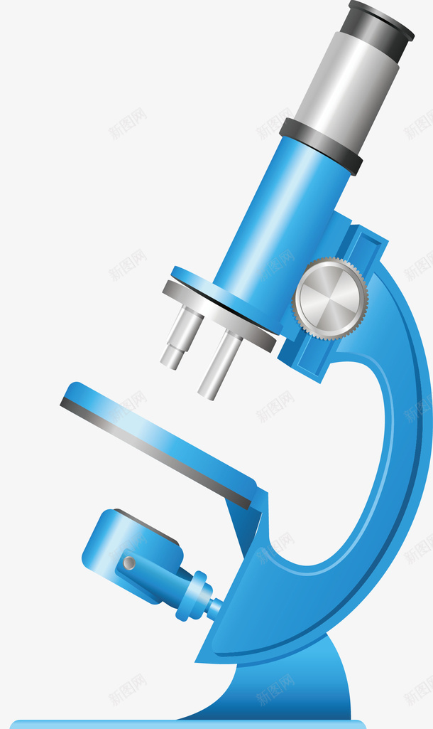 生物显微镜矢量图ai免抠素材_88icon https://88icon.com 学习 显微镜 生活 生物 研究 矢量图
