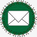电子邮件电子邮件电子邮件信邮件邮政发送图标图标