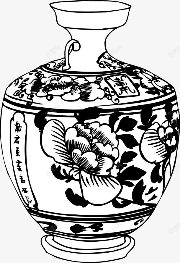 陶罐花纹元素矢量图ai免抠素材_88icon https://88icon.com 元素 矢量花纹 花纹 花纹png 陶罐 矢量图